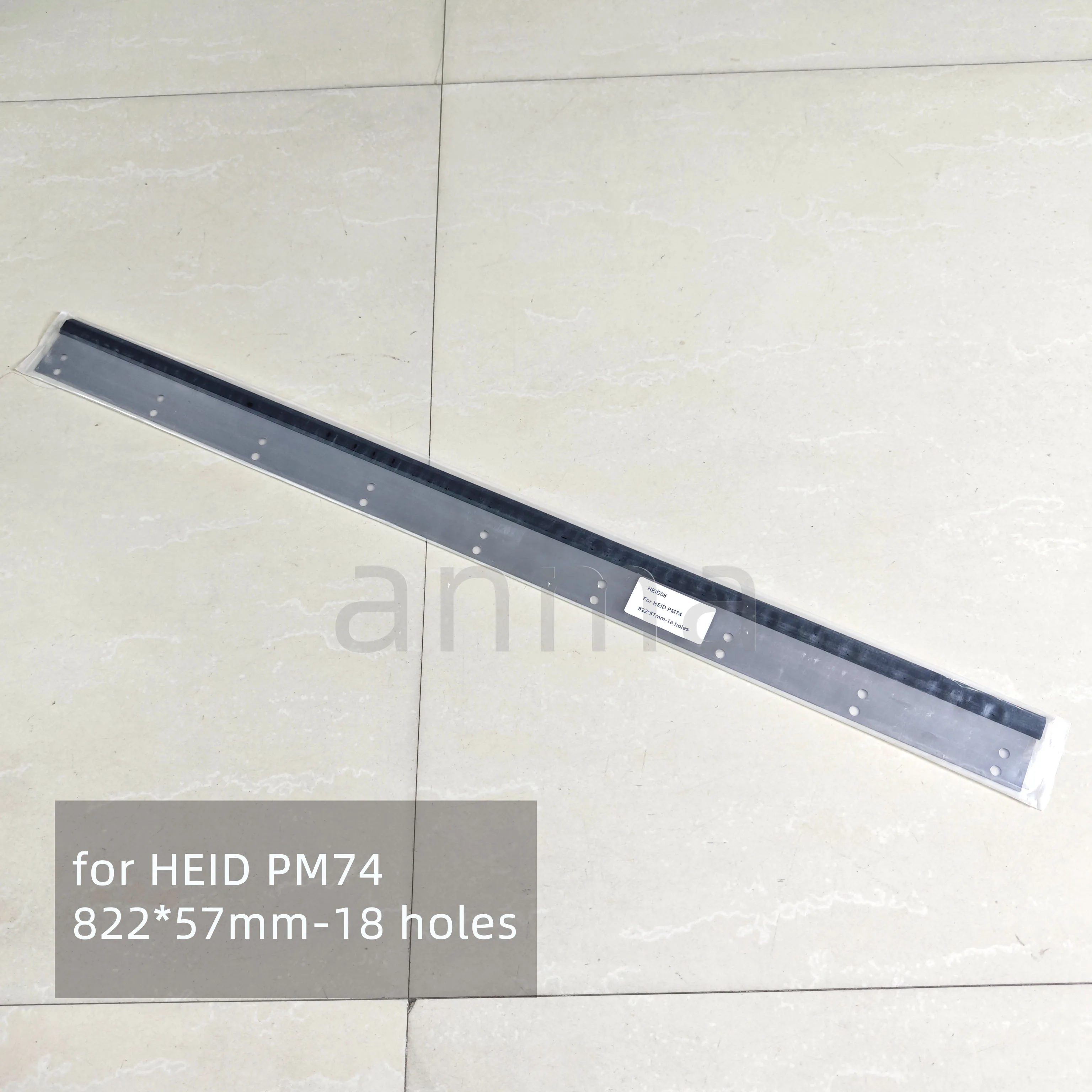 2 шт. лезвия для смывки печатных форм 822x57x0.5 мм для офсетной печати, запчасти, 18 отверстий, для SM74
2 шт. лезвия для смывки печатных форм 822x57x0.5 мм для офсетной печати, запчасти, 18 отверстий, для SM74