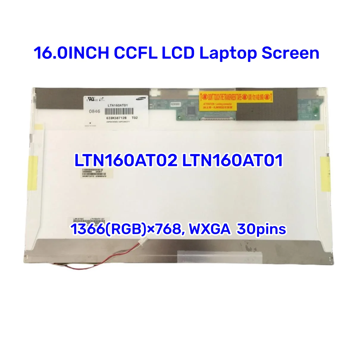 LTN160AT02 LTN160AT01 16,0-дюймовый ЖК-экран ноутбука CCFL для HP G60 CQ60 CQ61 и Acer ASPIRE 6920G 6930G 6935G и Toshiba 53HPK
LTN160AT02 LTN160AT01 16,0-дюймовый ЖК-экран ноутбука CCFL для HP G60 CQ60 CQ61 и Acer ASPIRE 6920G 6930G 6935G и Toshiba 53HPK