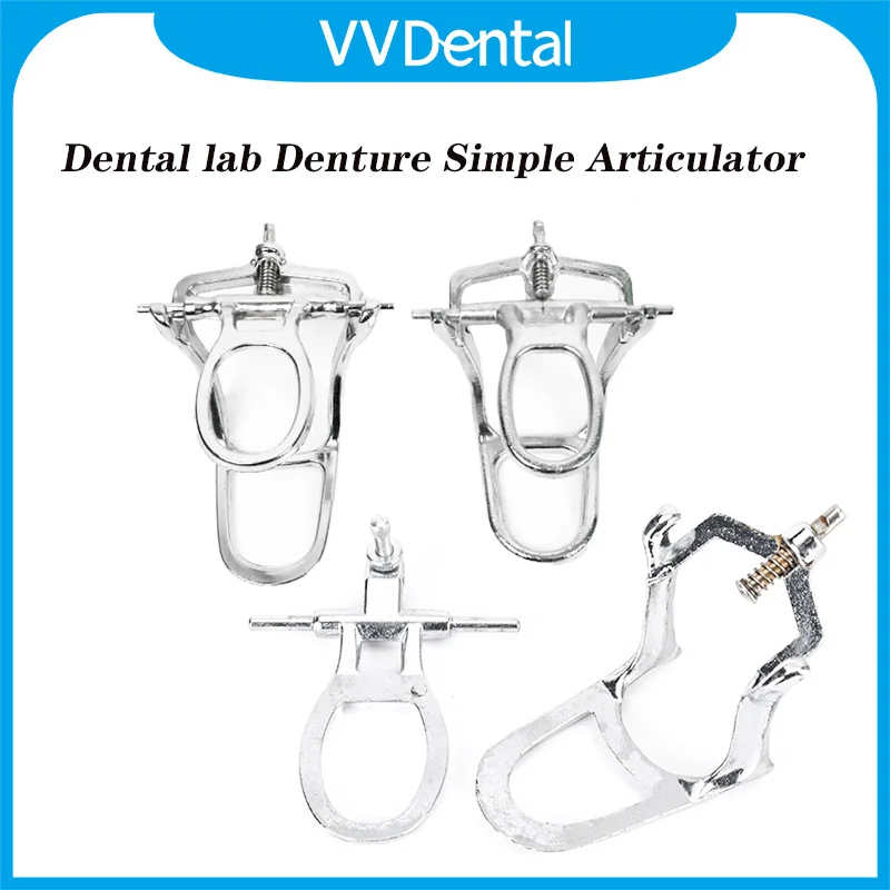 VVDental Dental Lab Simple Articulator - Zinc Alloy Denture Occlusion Holder for Teaching and Single Crown Restoration
VVDental Dental Lab Simple Articulator - Zinc Alloy Denture Occlusion Holder for Teaching and Single Crown Restoration