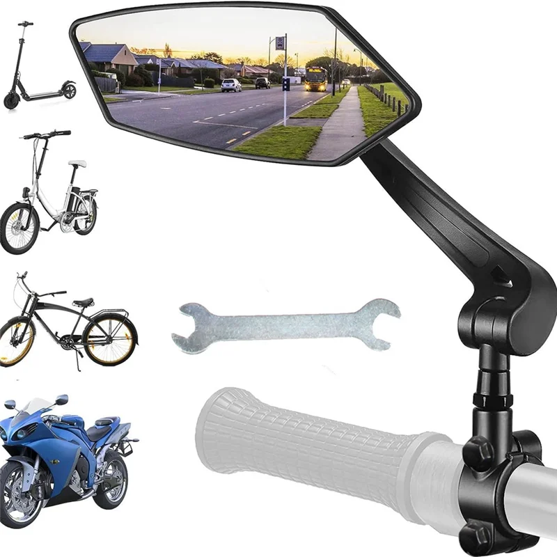 Bicycle Rearview Mirror Battery Car HD Flat Reflector Adjustable Bicycle Accessories
Bicycle Rearview Mirror Battery Car HD Flat Reflector Adjustable Bicycle Accessories