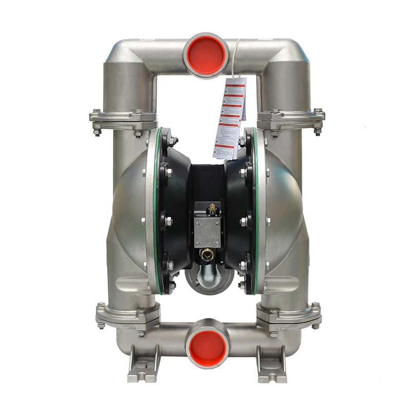 Мембранный насос из нержавеющей стали китайского производства.
Мембранный насос из нержавеющей стали китайского производства.