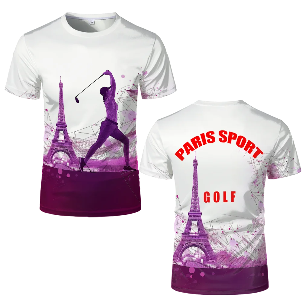 Paris Eiffel Tower Golf Player T-shirts 2024 France Sports Meeting Golf Competitions Tshirt Casual Breathable Games Unisex Tops
Paris Eiffel Tower Golf Player T-shirts 2024 France Sports Meeting Golf Competitions Tshirt Casual Breathable Games Unisex Tops