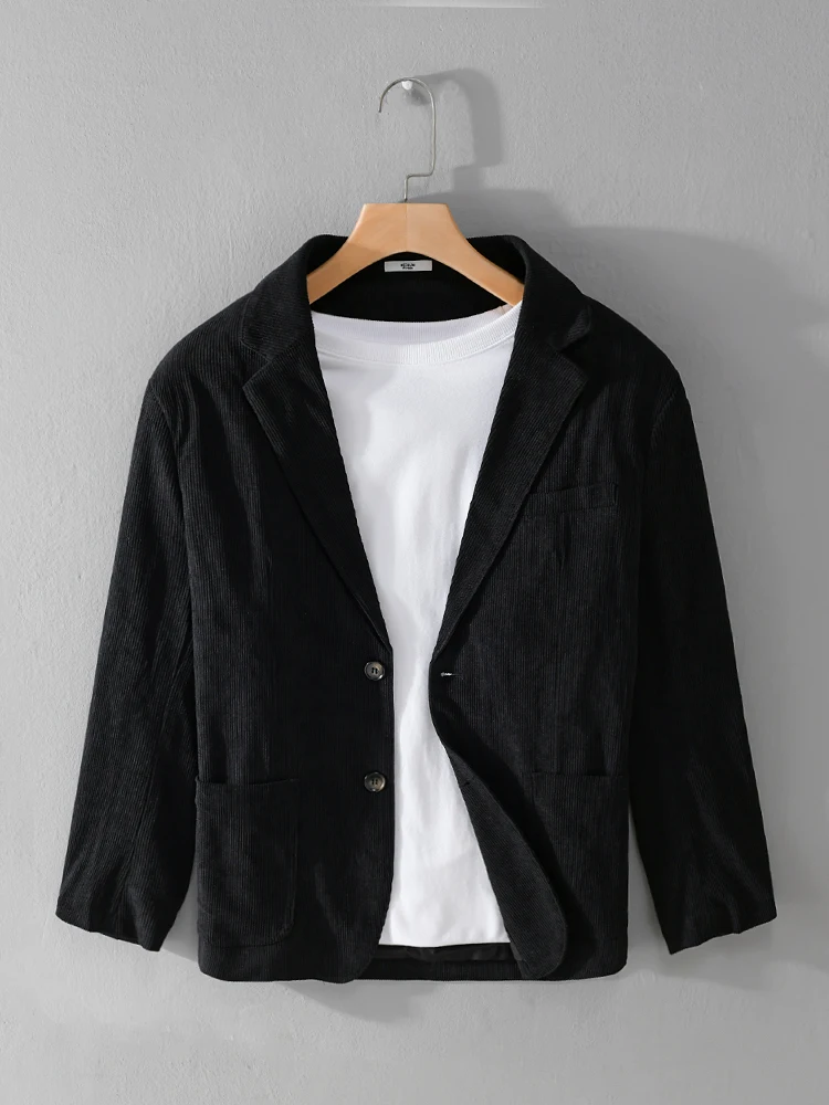 Blazer men's single breasted autumn winter simple lapel corduroy thickened warm casual loose business handsome fashion versatile
Blazer men's single breasted autumn winter simple lapel corduroy thickened warm casual loose business handsome fashion versatile