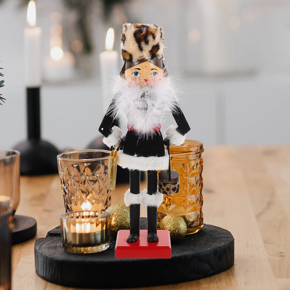 Ladies Nutcracker Christmas Wooden Figure Holiday Decoration Female Ornament Decorate Miss
Ladies Nutcracker Christmas Wooden Figure Holiday Decoration Female Ornament Decorate Miss