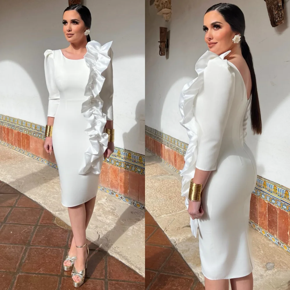 Customized Modern Style Jersey Pleat Straight Scoop Neck Midi Dresses Bespoke Occasion Sizes Available
Customized Modern Style Jersey Pleat Straight Scoop Neck Midi Dresses Bespoke Occasion Sizes Available