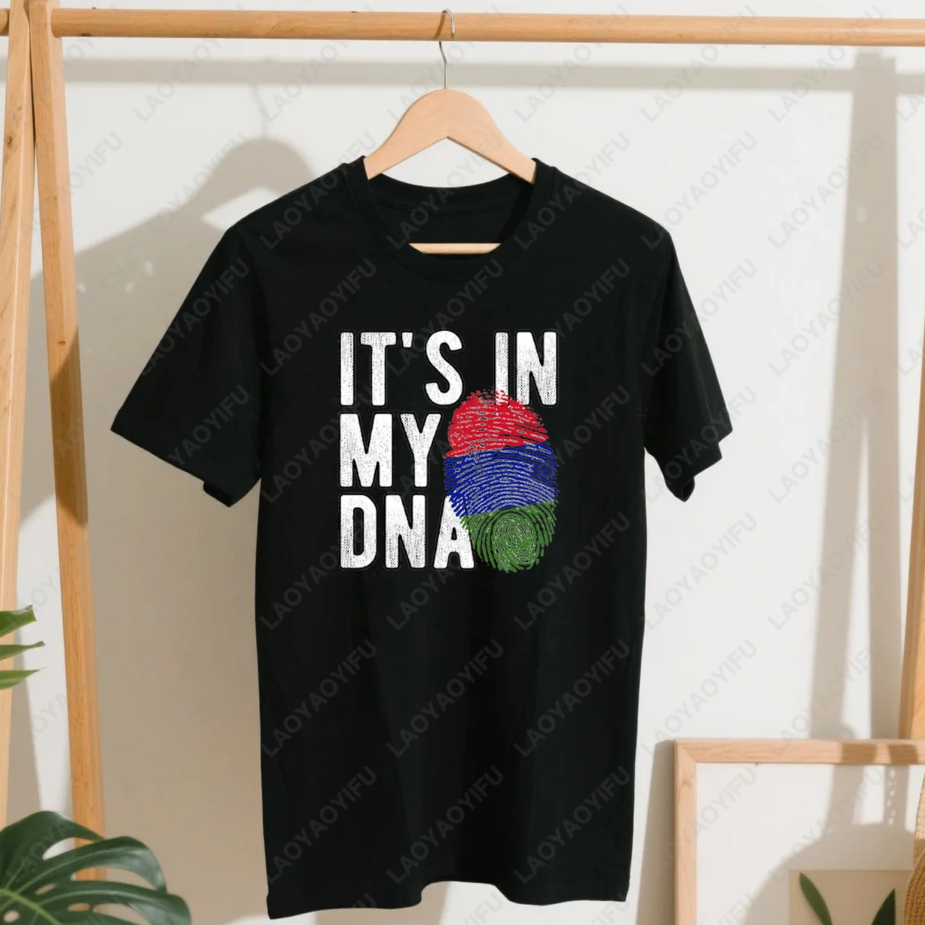 It's in My DNA Gambia Flag Fingerprint T-shirt Summer Woman Man Patriotism High Quality Cotton Graphic T Shirts Fashion Tops Tee
It's in My DNA Gambia Flag Fingerprint T-shirt Summer Woman Man Patriotism High Quality Cotton Graphic T Shirts Fashion Tops Tee