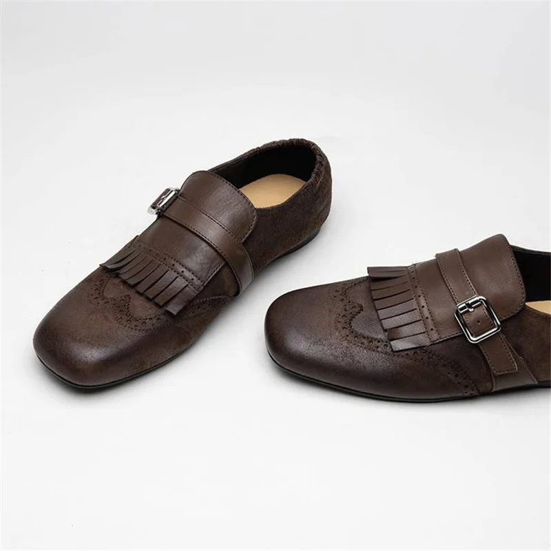 Brogue Shoes Women Low Heel Spring Shoes for Woman Genuine Leather Vintage Carving Banquet Shoes Loafers Casual Black Brown RJ08
Brogue Shoes Women Low Heel Spring Shoes for Woman Genuine Leather Vintage Carving Banquet Shoes Loafers Casual Black Brown RJ08