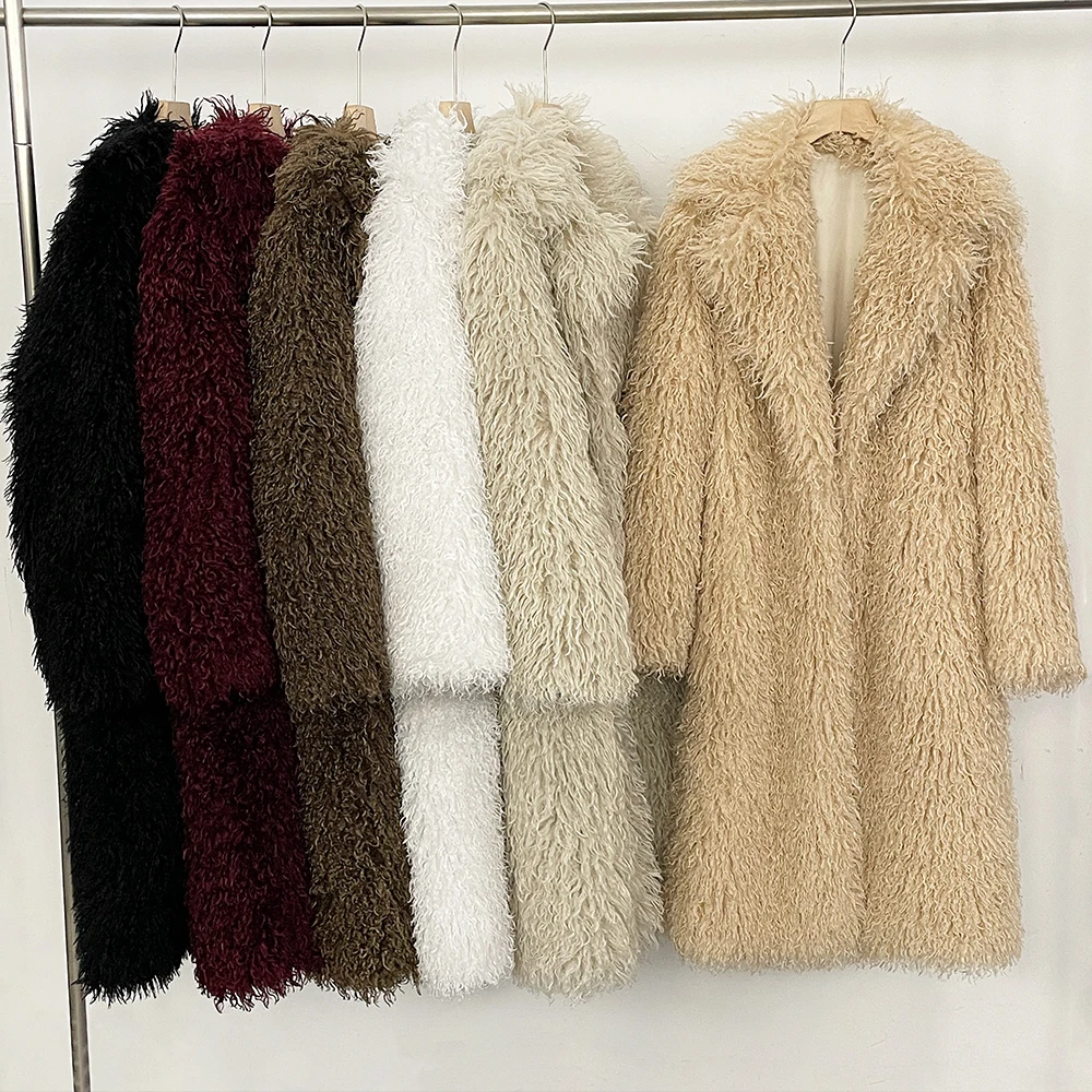 Fur Coat Eco-friendly Women's Long Coat Outer Ladies Y2k Fur Coat Warm Winter Clothes Woman Faux Fur Coats Faux Fur Jacket
Fur Coat Eco-friendly Women's Long Coat Outer Ladies Y2k Fur Coat Warm Winter Clothes Woman Faux Fur Coats Faux Fur Jacket