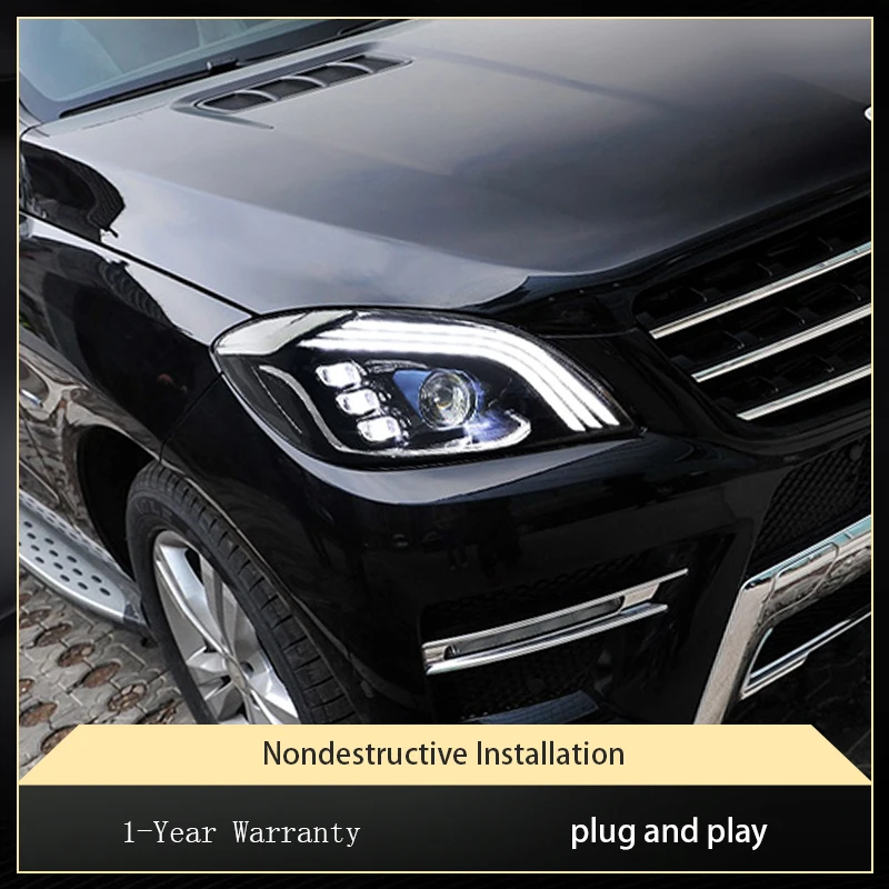 Car Accessories For Mercedes Benz ML300 ML350 ML400 W166 2012-2015 Front Light DRL Head Lamp LED Headlights Vehicles Automatic
Car Accessories For Mercedes Benz ML300 ML350 ML400 W166 2012-2015 Front Light DRL Head Lamp LED Headlights Vehicles Automatic