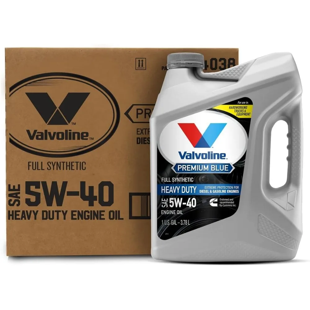 US Shipping SAE 5W-40 Full Synthetic Diesel Engine Oil 1 Gallon Case of 3
US Shipping SAE 5W-40 Full Synthetic Diesel Engine Oil 1 Gallon Case of 3