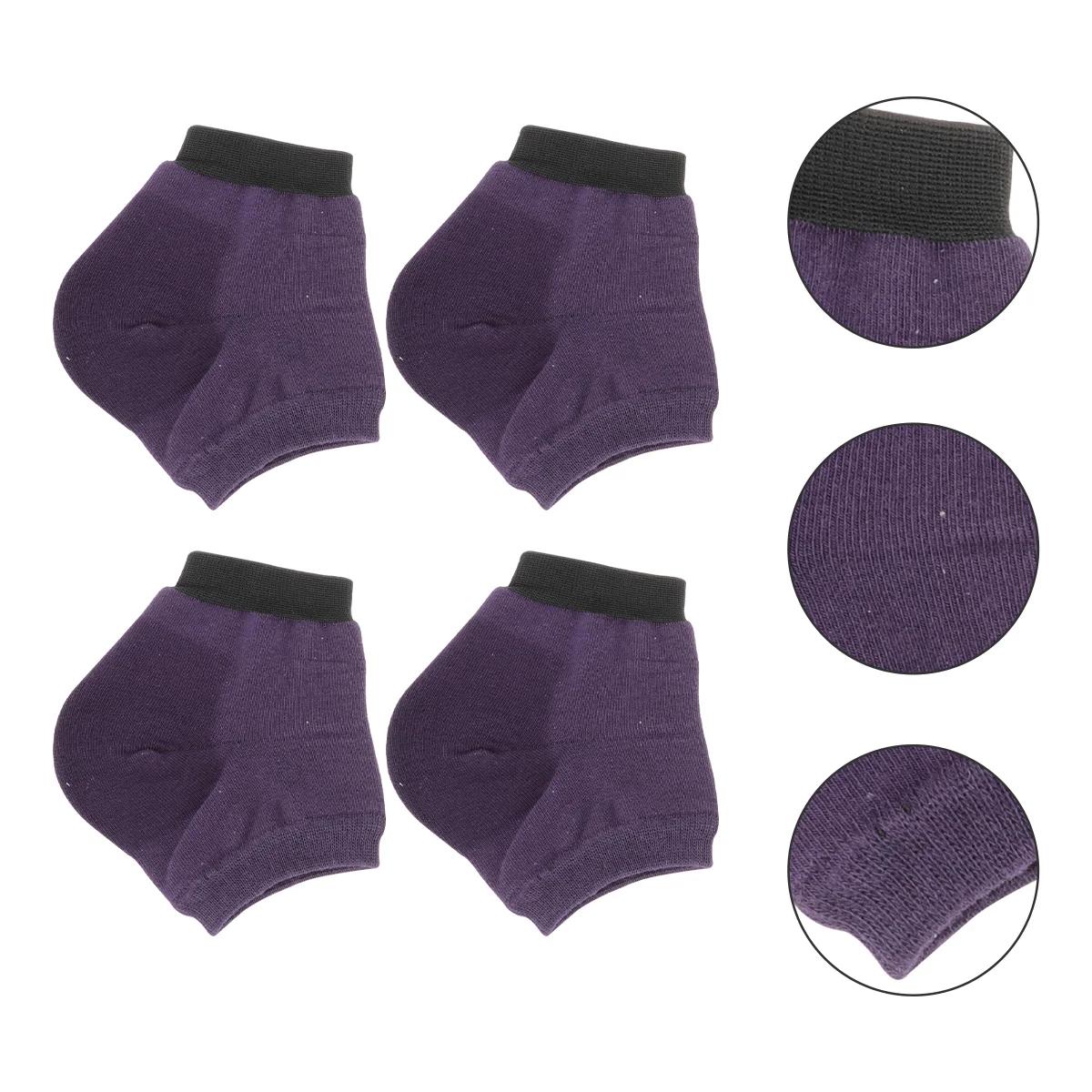 5 Pairs Slippers Moisturizing Socks Anti-crack Ankle Foot Heel Sleeves Non-slip Purple
5 Pairs Slippers Moisturizing Socks Anti-crack Ankle Foot Heel Sleeves Non-slip Purple