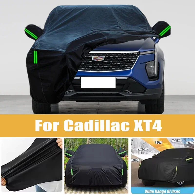 For Cadillac XT4 Full Car Cover Four Seasons Outdoor Sun Anti UV Rain Snow Dust Protection Oxford Cloth Accessories
For Cadillac XT4 Full Car Cover Four Seasons Outdoor Sun Anti UV Rain Snow Dust Protection Oxford Cloth Accessories