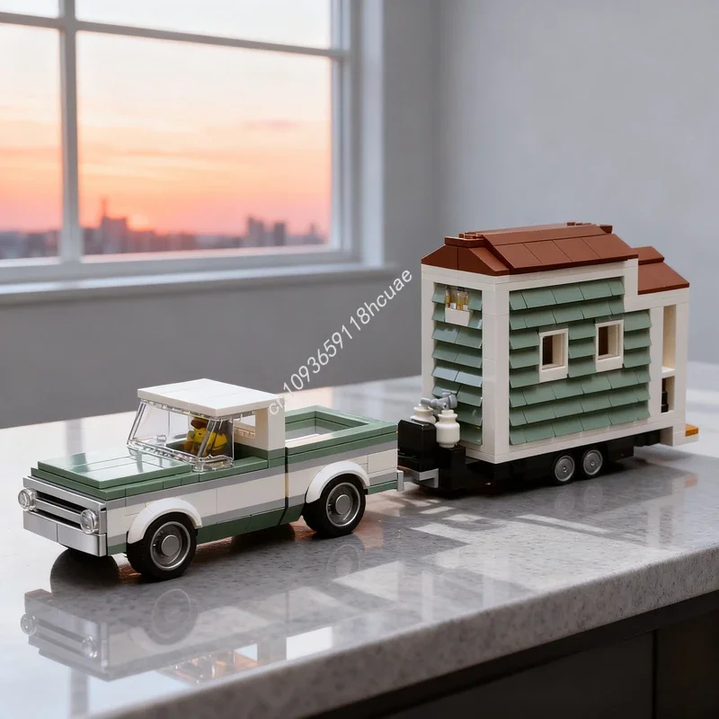 Набор строительных блоков MOC Tiny House Chevrolet City (648 деталей) — Архитектурная модель, Рождественский подарок, Конструктор для детей на День рождения
Набор строительных блоков MOC Tiny House Chevrolet City (648 деталей) — Архитектурная модель, Рождественский подарок, Конструктор для детей на День рождения