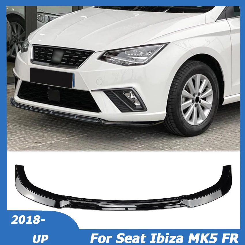 For Seat Ibiza MK5 Standard/FR 2018+ Front Bumper Lip Spoiler Diffuser Splitters Body Kit Apron Cover Guard Trim Car Accessories
For Seat Ibiza MK5 Standard/FR 2018+ Front Bumper Lip Spoiler Diffuser Splitters Body Kit Apron Cover Guard Trim Car Accessories