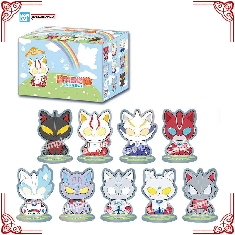 В наличии, натуральная Bandai Ultraman Cat, милая качалка, акриловая подставка, аниме, девчачьи украшения для рабочего стола, слепые коробки, игрушки, подарок на день рождения
В наличии, натуральная Bandai Ultraman Cat, милая качалка, акриловая подставка, аниме, девчачьи украшения для рабочего стола, слепые коробки, игрушки, подарок на день рождения