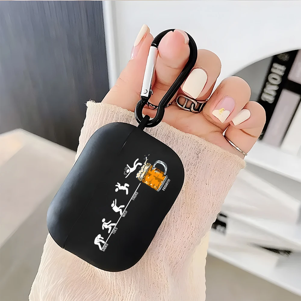 Funny Beer Week Silicone Tpu Earphone Case For AirPods 1/2/3/4 Earbuds Case For AirPods Pro3/Pro2/Pro Shockproof Soft Cover
Funny Beer Week Silicone Tpu Earphone Case For AirPods 1/2/3/4 Earbuds Case For AirPods Pro3/Pro2/Pro Shockproof Soft Cover