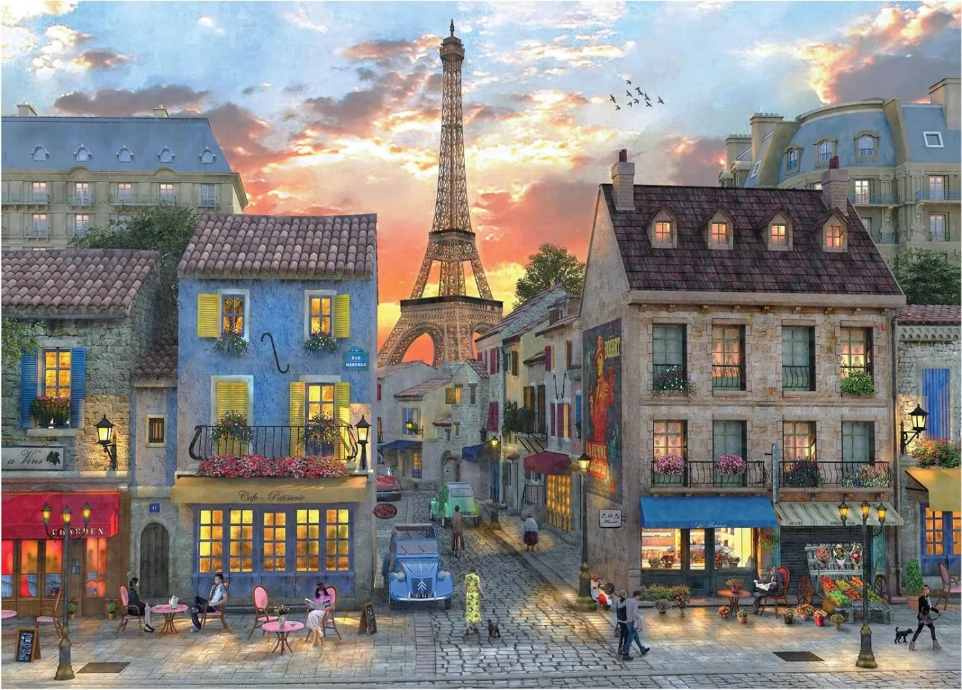 Adult Evening in Paris Jigsaw Puzzle 1000/500/300/120 Pieces Stress Relief Entertainment Toys Landscape Puzzles Birthday Gifts
Adult Evening in Paris Jigsaw Puzzle 1000/500/300/120 Pieces Stress Relief Entertainment Toys Landscape Puzzles Birthday Gifts
