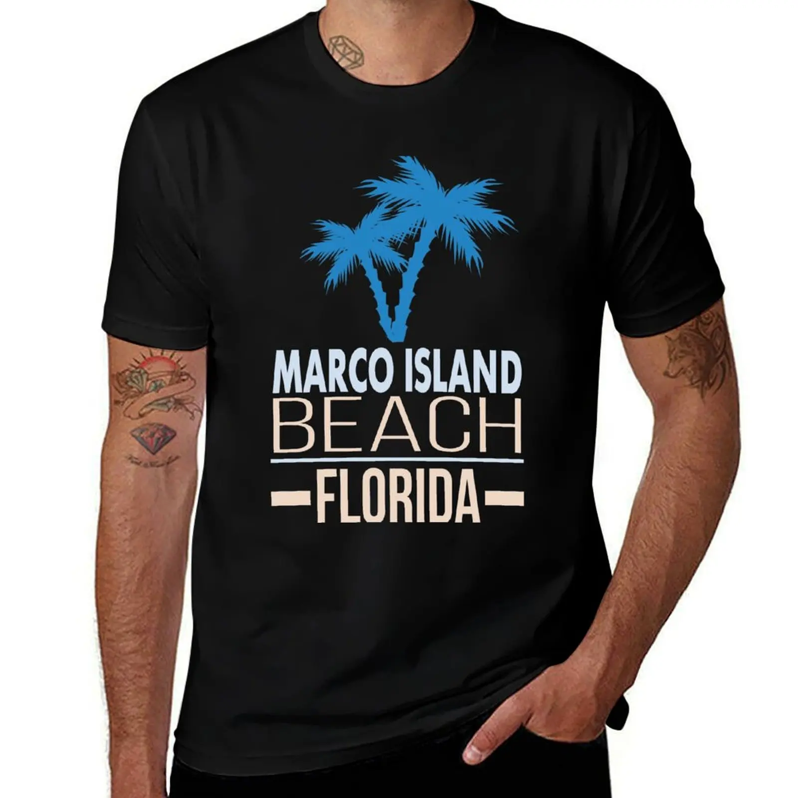 Marco Island Beach Florida with Palm Trees T-Shirt t shirt man casual anime t shirts oversize T-Shirt
Marco Island Beach Florida with Palm Trees T-Shirt t shirt man casual anime t shirts oversize T-Shirt