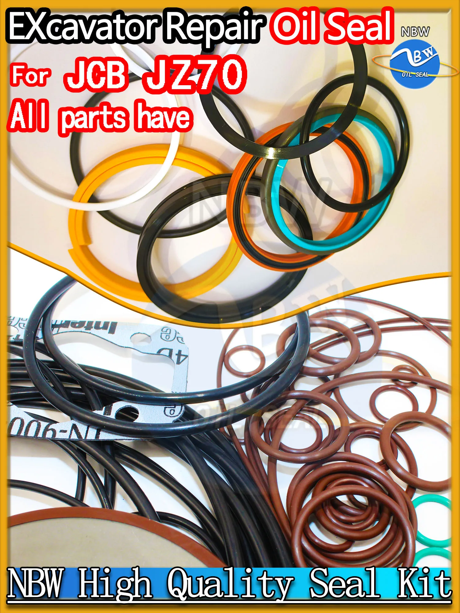 For JCB JZ70 Excavator Oil Seal Kit High Quality Repair NBR Nok Washer Skf Service Orginal Quality Track Spovel Hammer Tool Set
For JCB JZ70 Excavator Oil Seal Kit High Quality Repair NBR Nok Washer Skf Service Orginal Quality Track Spovel Hammer Tool Set