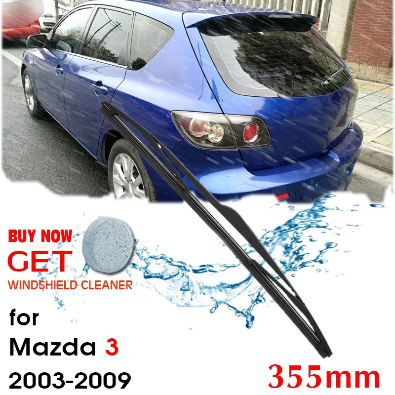 Car Wiper blade Rear Back Window Windscreen Windshield Wipers For Mazda 3 Hatchback 355mm 2003-2009 Auto Accessories
Car Wiper blade Rear Back Window Windscreen Windshield Wipers For Mazda 3 Hatchback 355mm 2003-2009 Auto Accessories