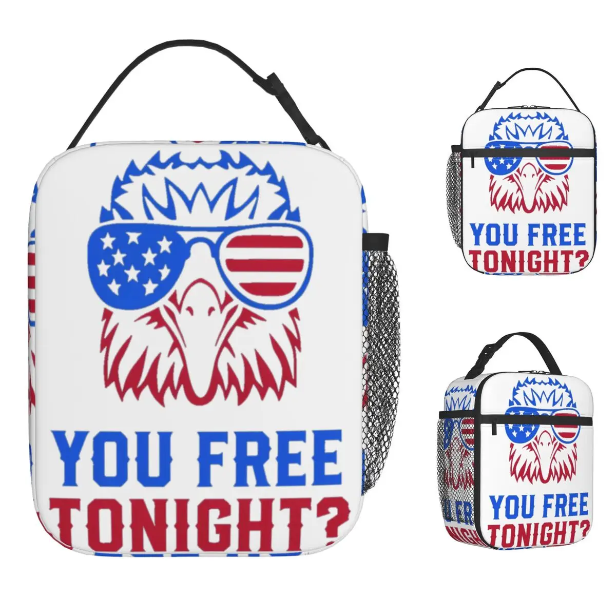 Happy 4th Of July Lunch Bag You Free Tonight Picnic Lunch Box Graphic Design Tote Food Bags Oxford Portable Insulated Cooler Bag
Happy 4th Of July Lunch Bag You Free Tonight Picnic Lunch Box Graphic Design Tote Food Bags Oxford Portable Insulated Cooler Bag