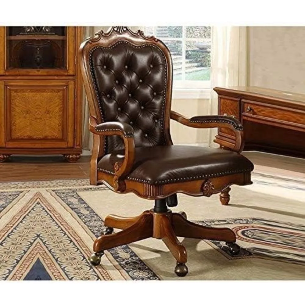 Office Chair American Wood Chair Office Chairs Leather Chair Lift Rotating Book of Households Computer Desk office furniture
Office Chair American Wood Chair Office Chairs Leather Chair Lift Rotating Book of Households Computer Desk office furniture