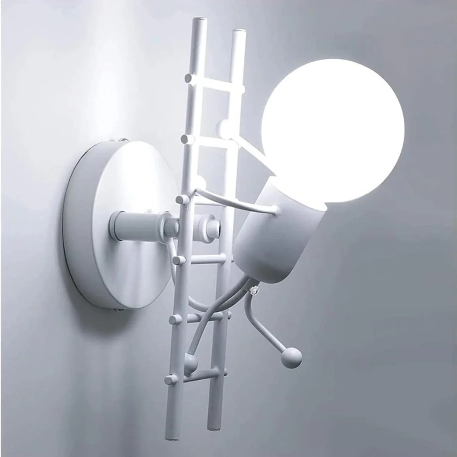 AL-Creative Cartoon Wall Light Metal Bedside Lamps for Kidsroom Livingroom Dinningroom Inclu E27 Bulb Room Decoration
AL-Creative Cartoon Wall Light Metal Bedside Lamps for Kidsroom Livingroom Dinningroom Inclu E27 Bulb Room Decoration