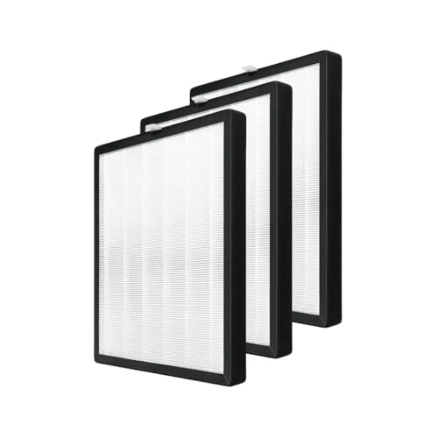 Сменный HEPA-фильтр True HEPA, совместимый с очистителем воздуха Surround Air XJ-3100a Intelli-Pro 3 IP3, запчасть XJ-3100SF, 3 шт., белый, H
Сменный HEPA-фильтр True HEPA, совместимый с очистителем воздуха Surround Air XJ-3100a Intelli-Pro 3 IP3, запчасть XJ-3100SF, 3 шт., белый, H