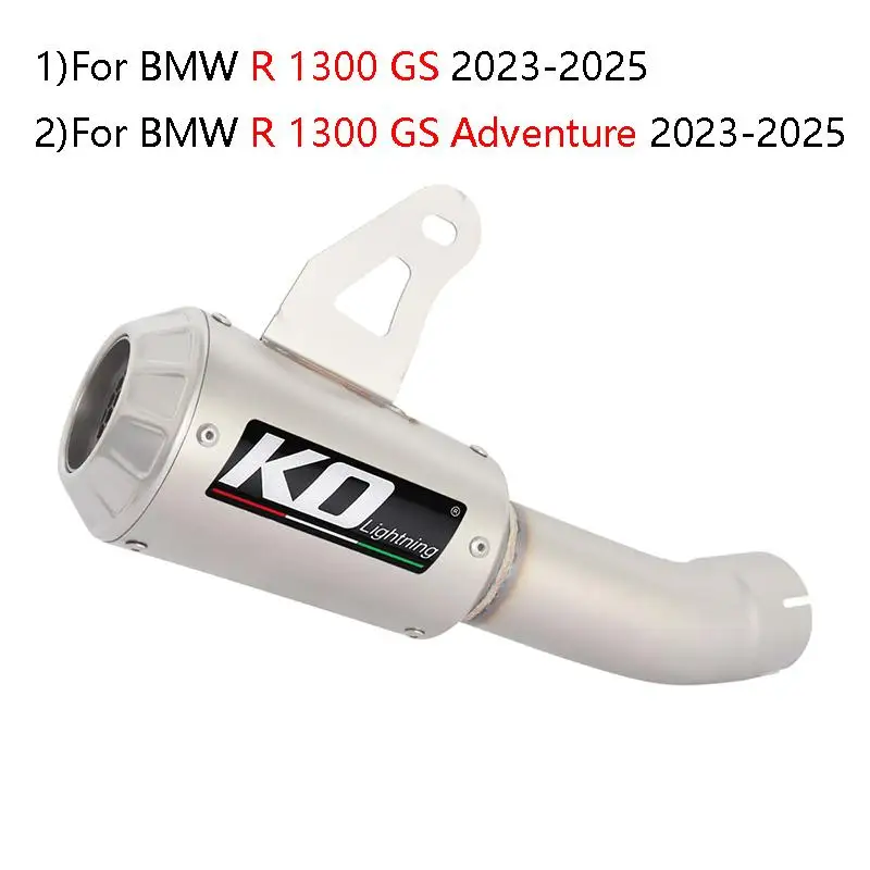 Motorcycle Exhaust System Muffler Tail Pipe Stainless Steel Escape Slip Original For BMW R 1300 GS R1300GS Adventure 2023-2025
Motorcycle Exhaust System Muffler Tail Pipe Stainless Steel Escape Slip Original For BMW R 1300 GS R1300GS Adventure 2023-2025