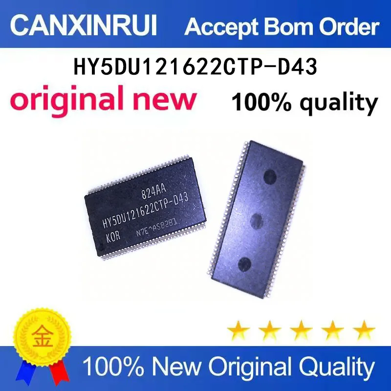 (5-100 Pieces) New stock HY5DU121622CTP-D43 SOP
(5-100 Pieces) New stock HY5DU121622CTP-D43 SOP