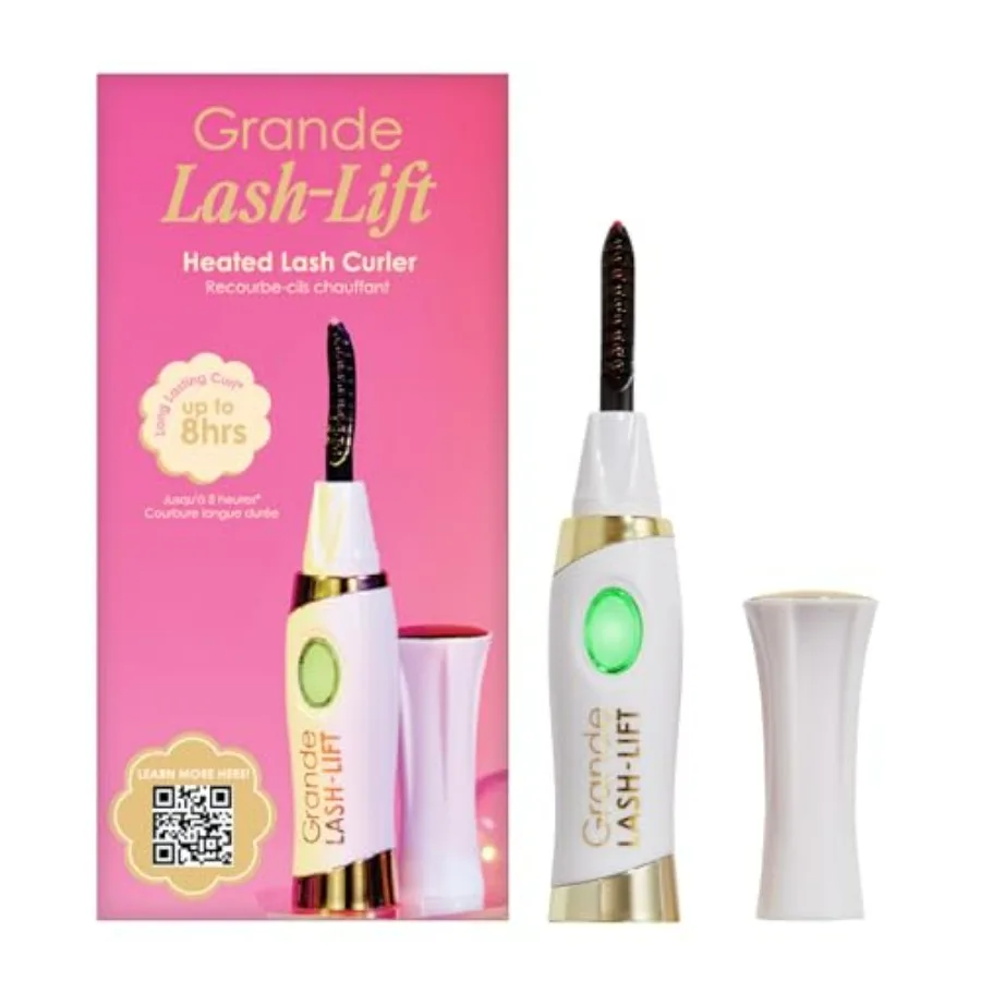 LASH-LIFT Heated Lash Curler - Rechargeable, Travel-Friendly, with 2 Heat Settings - White
LASH-LIFT Heated Lash Curler - Rechargeable, Travel-Friendly, with 2 Heat Settings - White
