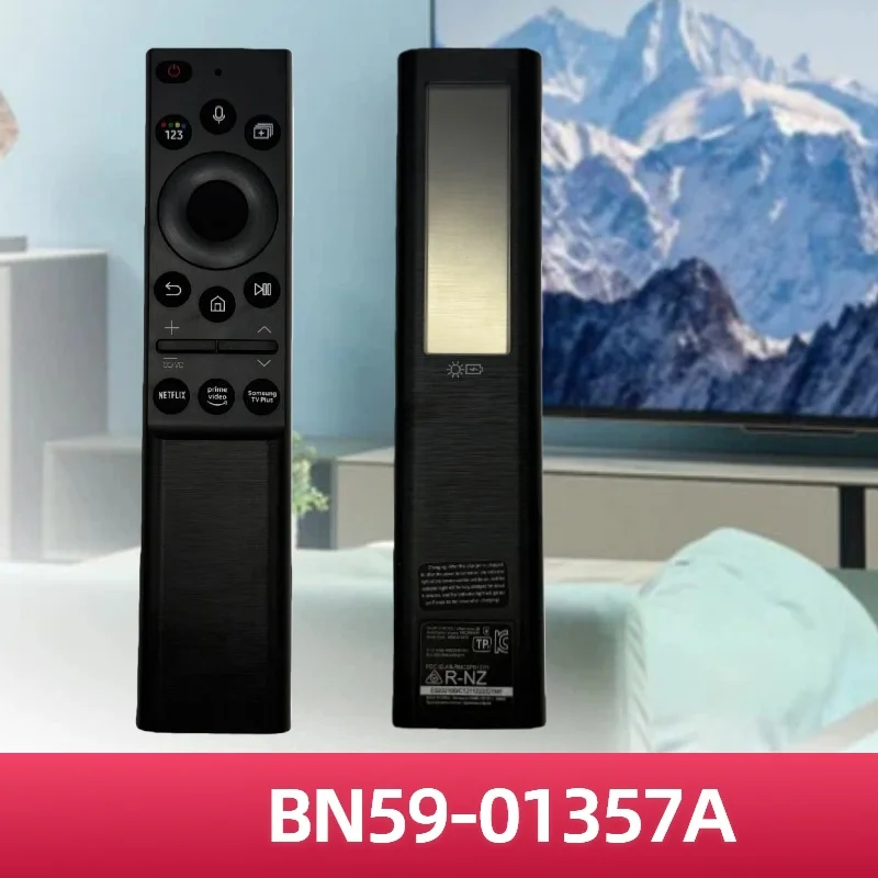 BN59-01357A Replacement Voice Remote Control for Sam-sung TV Solar Charging Remote for Samsung TV 4K 8K QLED BN59-01385A/01432A
BN59-01357A Replacement Voice Remote Control for Sam-sung TV Solar Charging Remote for Samsung TV 4K 8K QLED BN59-01385A/01432A