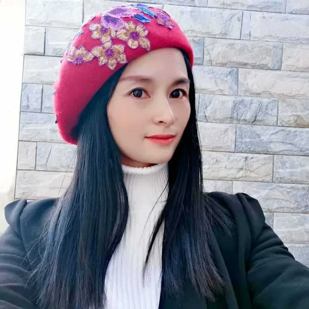 Berets Caps for Women Hats for Women Winter Hat Fashion Vintage Ethnic Style Streetwear Embroidery Fairycore Hotsweet Chinese
Berets Caps for Women Hats for Women Winter Hat Fashion Vintage Ethnic Style Streetwear Embroidery Fairycore Hotsweet Chinese