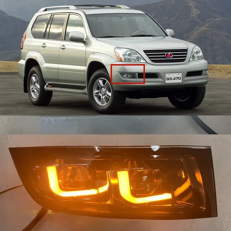Для Lexus GX470 UZJ120 03-09 передняя противотуманная фара в сборе, бампер, модифицированный светодиодный указатель поворота ходовой воды, дневные ходовые огни
Для Lexus GX470 UZJ120 03-09 передняя противотуманная фара в сборе, бампер, модифицированный светодиодный указатель поворота ходовой воды, дневные ходовые огни
