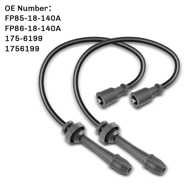 2Pcs Spark Plug Wire Set For Mazda Protege 2001-2003 Protege5 L4 2.0L 175-6199, 1756199 Replacement Parts Accessories
2Pcs Spark Plug Wire Set For Mazda Protege 2001-2003 Protege5 L4 2.0L 175-6199, 1756199 Replacement Parts Accessories