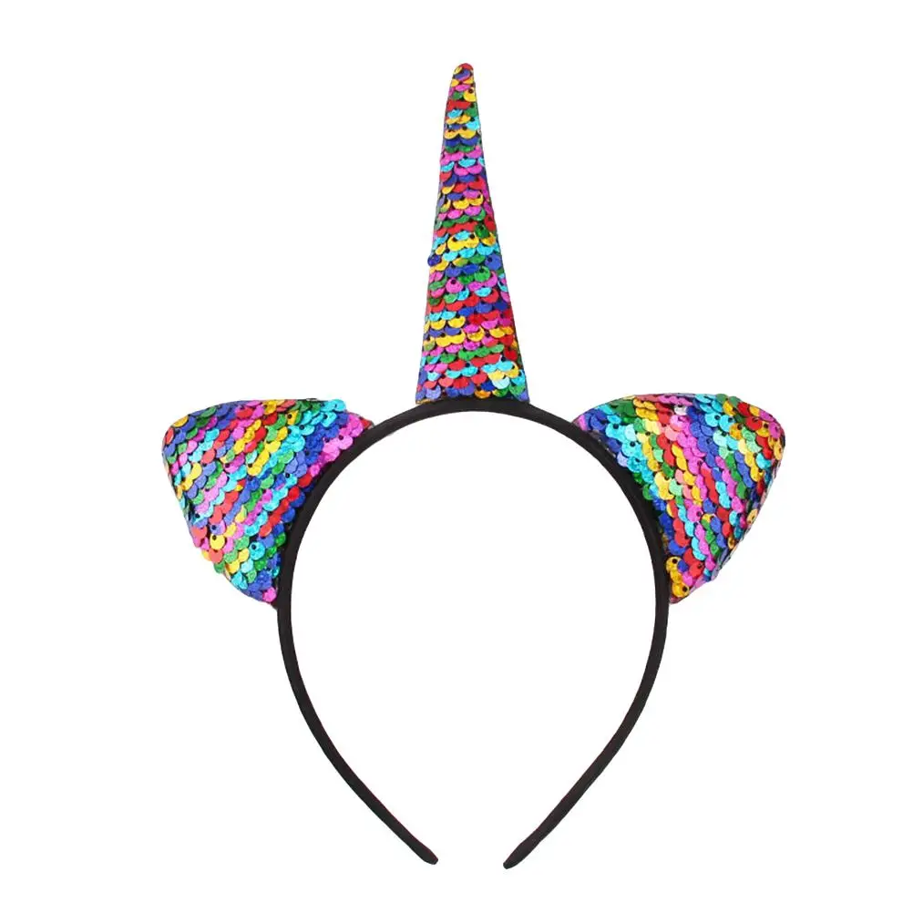 Unicorn Headband Sparkly Glitter Animal Ears Birthday Party Childrens Headwear Hairpin Sequins Shining Comfortable Strong Design
Unicorn Headband Sparkly Glitter Animal Ears Birthday Party Childrens Headwear Hairpin Sequins Shining Comfortable Strong Design