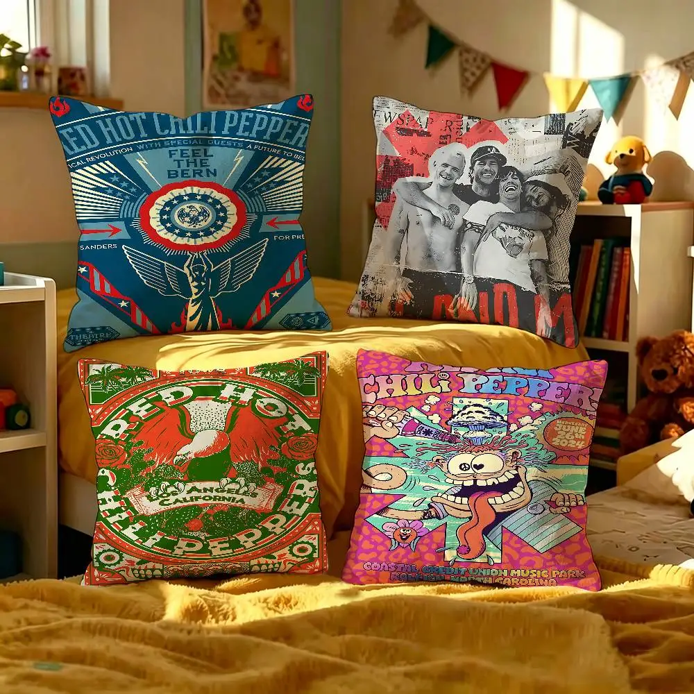 R-Red Hot C-Chili Peppers Pillow Covers Cartoon Sofa Decorative Home Double-sided Printing Short Plush Cute Cushion Cover
R-Red Hot C-Chili Peppers Pillow Covers Cartoon Sofa Decorative Home Double-sided Printing Short Plush Cute Cushion Cover