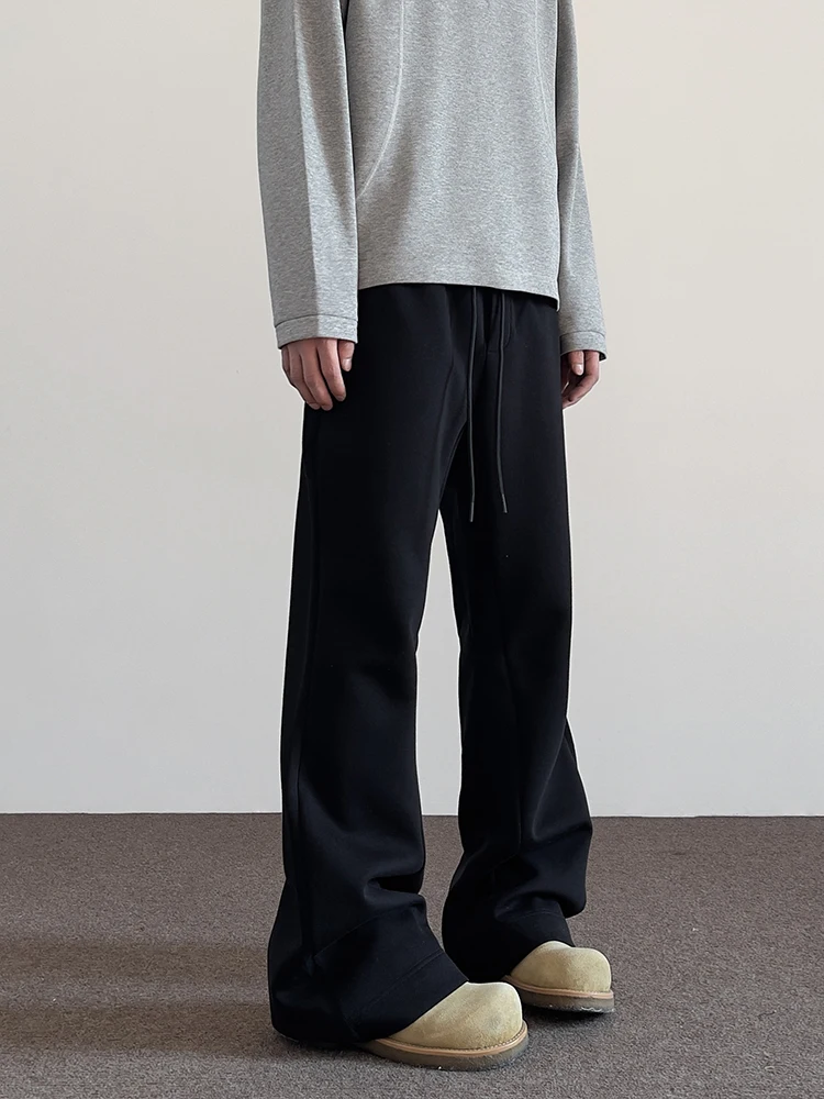 Bla Straight Leg Micro Flared Casual Sweatpants Deconstructed Design Cleanfit American High Street Sle Youthful Energy
Bla Straight Leg Micro Flared Casual Sweatpants Deconstructed Design Cleanfit American High Street Sle Youthful Energy