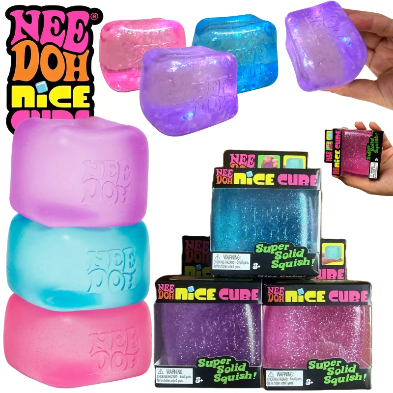 Schylling NeeDoh Ice Cream & Nice Cube Soft Squeeze Sensory Fidget Toy Surprise Stress Relief Party Blind Box Desktop Decor Gift
Schylling NeeDoh Ice Cream & Nice Cube Soft Squeeze Sensory Fidget Toy Surprise Stress Relief Party Blind Box Desktop Decor Gift
