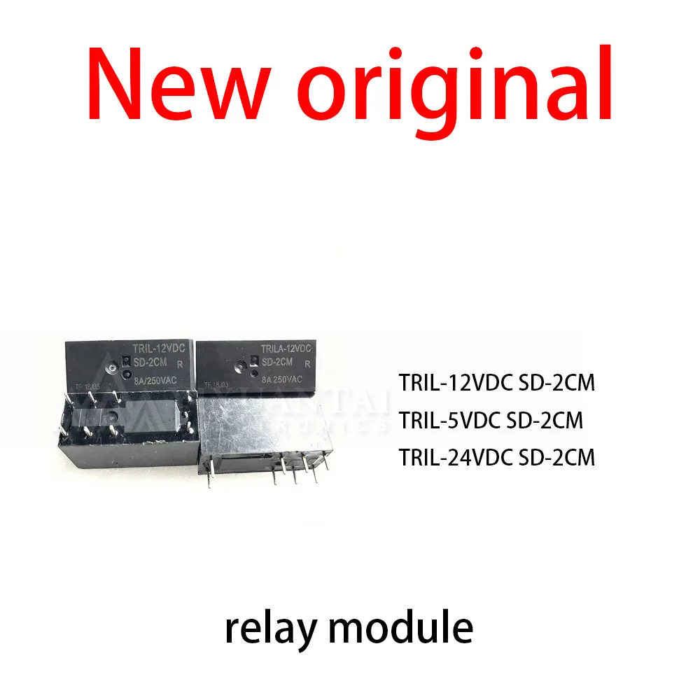 10Pcs/Lot New original TRIL-12VDC SD-2CM TRIL-5VDC SD-2CM TRIL-24VDC SD-2CM relay module
10Pcs/Lot New original TRIL-12VDC SD-2CM TRIL-5VDC SD-2CM TRIL-24VDC SD-2CM relay module