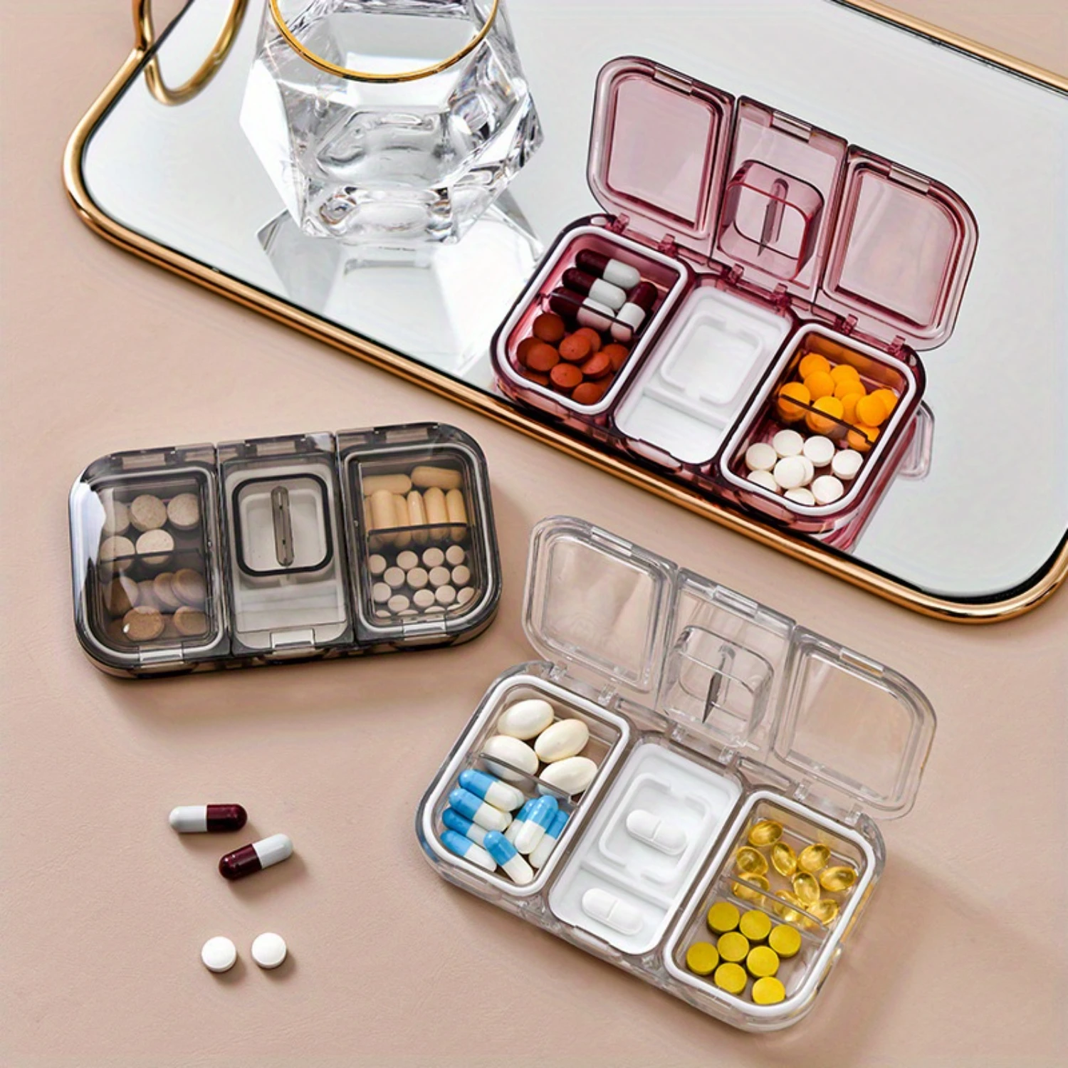 Portable Medicine Box, Seven Days A Week, Small Size Pill Box, 7-day Mini Medicine Packaging Box
Portable Medicine Box, Seven Days A Week, Small Size Pill Box, 7-day Mini Medicine Packaging Box