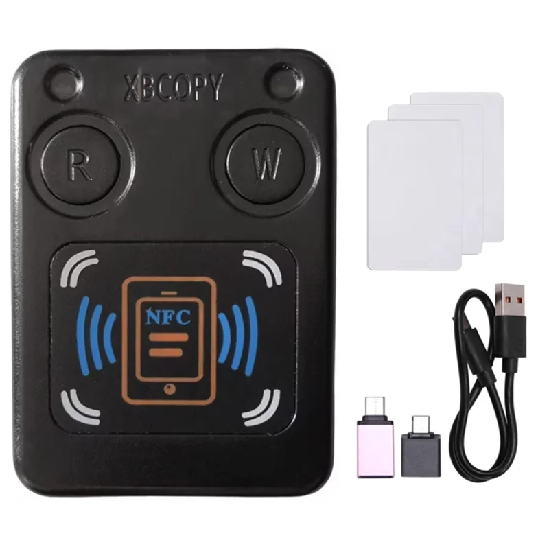 (Durable) RFID Smart Chip Card Reader Copier +3XUID Card IC 13.56Mhz ID 125Khz 250Khz 375Khz RFID Token Clone Duplicator
(Durable) RFID Smart Chip Card Reader Copier +3XUID Card IC 13.56Mhz ID 125Khz 250Khz 375Khz RFID Token Clone Duplicator
