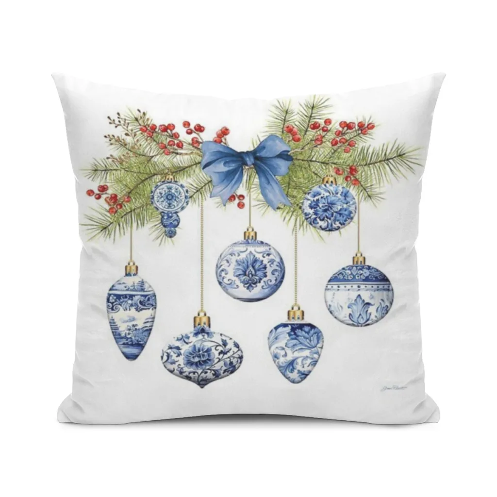 Blue Chinoiserie Christmas A Pillowcase Home Sofa Office Cushion Cover Decor Car Decoration
Blue Chinoiserie Christmas A Pillowcase Home Sofa Office Cushion Cover Decor Car Decoration