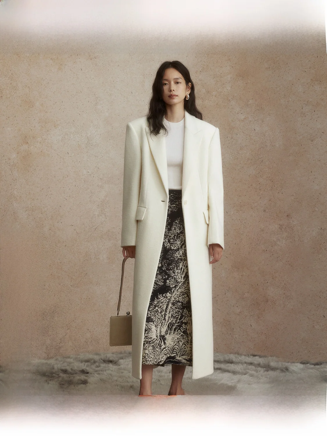 ZhiZhi Long Tailored Coat Women's Winter Elegant Gunlock Coat Thickened Long Sleeve Commute Simple Style Online Exclusive
ZhiZhi Long Tailored Coat Women's Winter Elegant Gunlock Coat Thickened Long Sleeve Commute Simple Style Online Exclusive