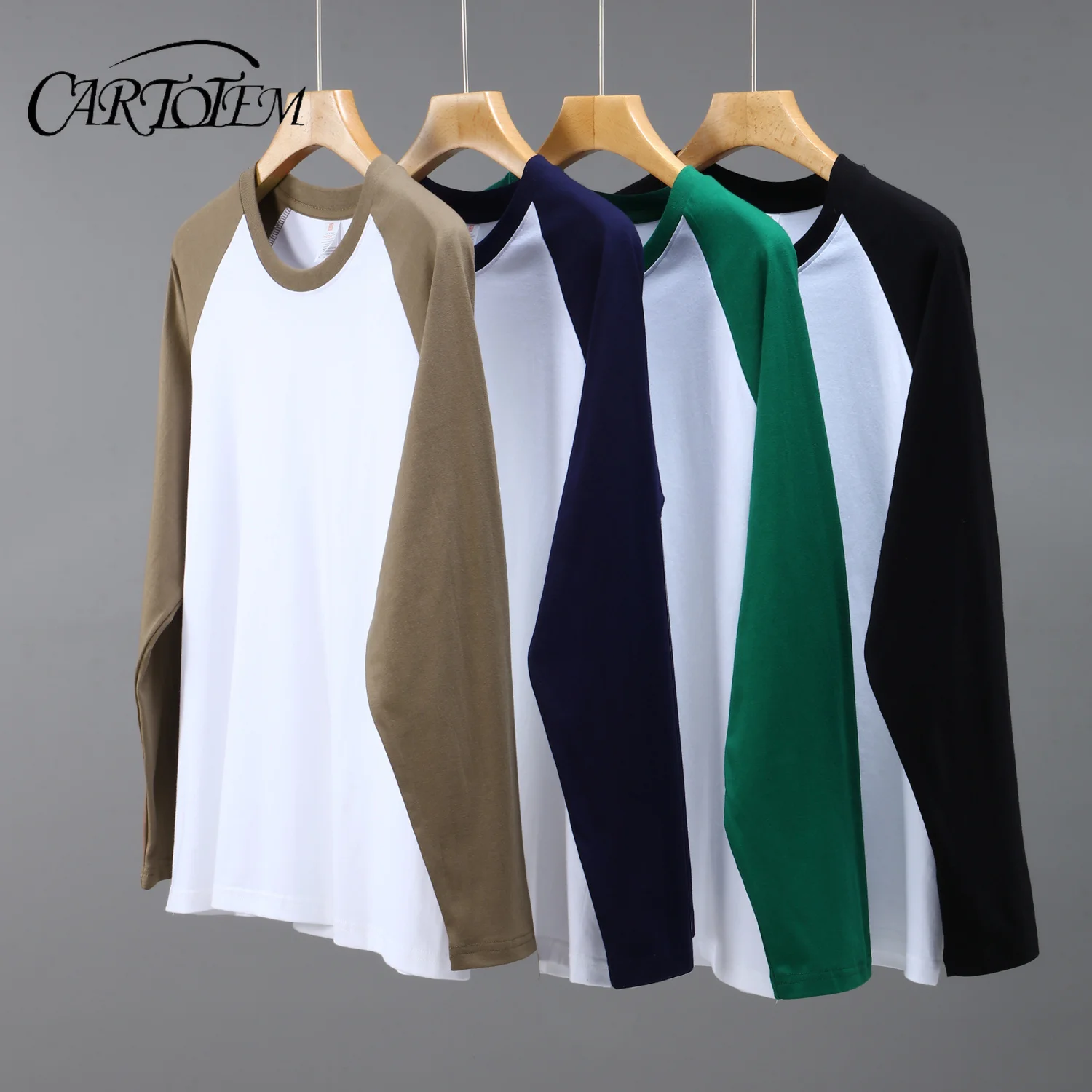 American Rag-shoulder Long-sleeved T-shirt Pure Cotton Men's Top Autumn Retro Contrast Loose Base Shirt
American Rag-shoulder Long-sleeved T-shirt Pure Cotton Men's Top Autumn Retro Contrast Loose Base Shirt