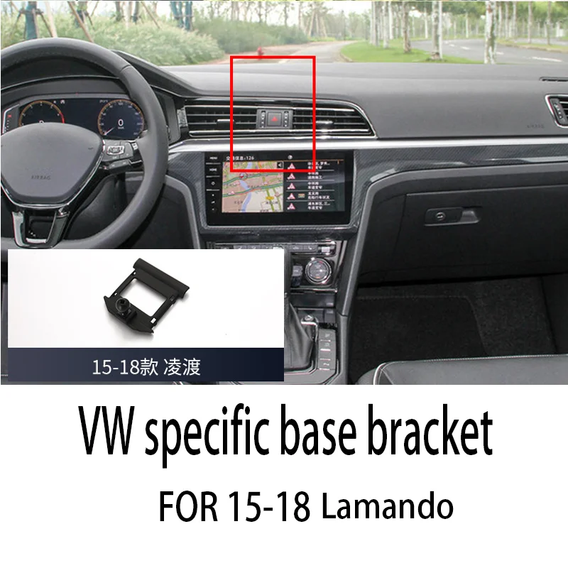 FOR VW 2015-2018 Lamando Dedicated mobile phone holder for special vehicles Car navigation buckle base Automotive Interior
FOR VW 2015-2018 Lamando Dedicated mobile phone holder for special vehicles Car navigation buckle base Automotive Interior
