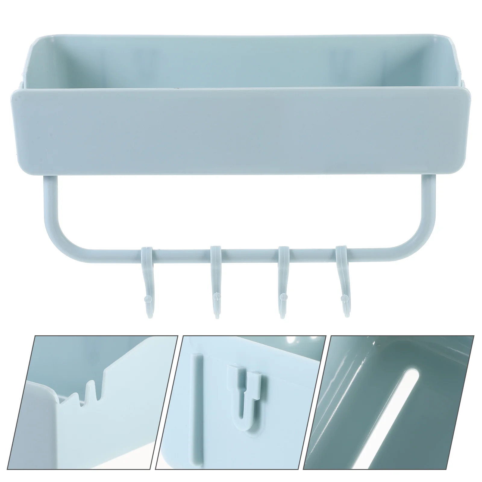 Wall Mount Rack Bathroom Storage Shelf Kitchen Shower Organizer Basket Hotel Towel No Drill Rectangle
Wall Mount Rack Bathroom Storage Shelf Kitchen Shower Organizer Basket Hotel Towel No Drill Rectangle