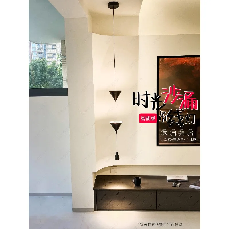 Small bedside chandelier designer creative smart bedroom bedside lamp minimalist art decoration
Small bedside chandelier designer creative smart bedroom bedside lamp minimalist art decoration