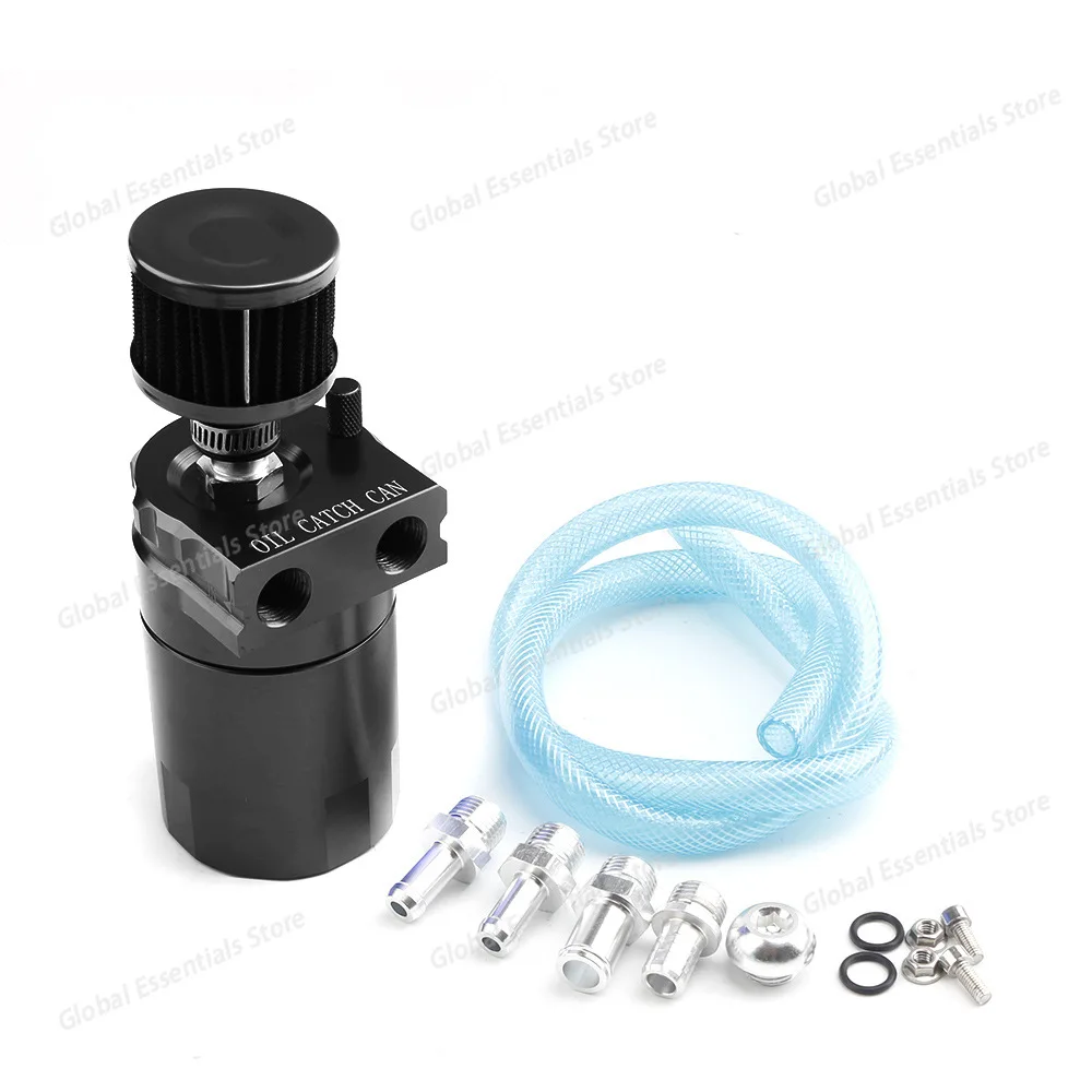 A set 300ML Universal Aluminum Alloy Oil Catch Can with Air Filter, Automotive Parts
A set 300ML Universal Aluminum Alloy Oil Catch Can with Air Filter, Automotive Parts
