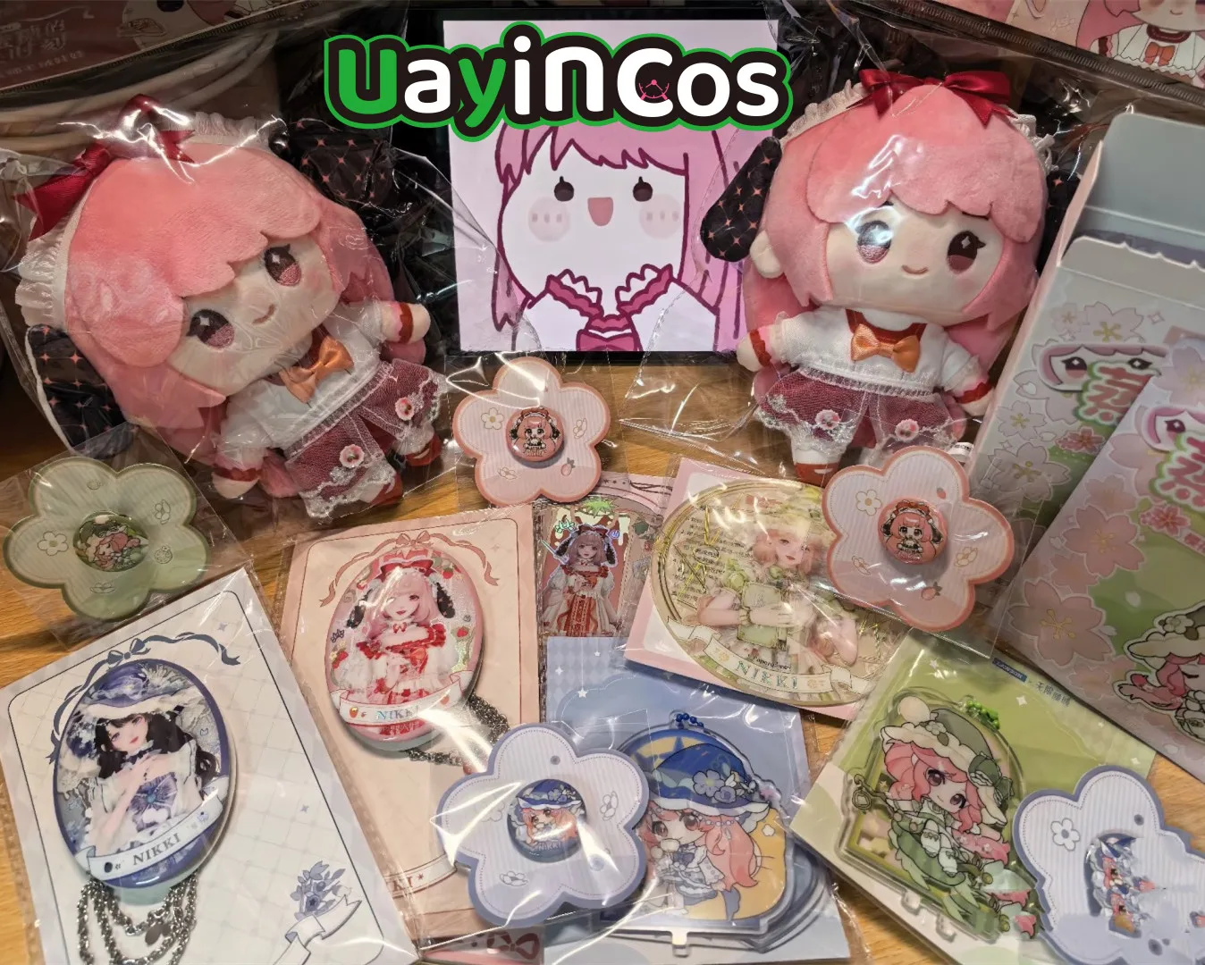 В наличии: Официальный мерч Infinity Nikki X LAWSON – Новая коллаборация: кукла, брелок, значок, зонт, магнит на холодильник, подставка для стакана, аниме-игрушка.
В наличии: Официальный мерч Infinity Nikki X LAWSON – Новая коллаборация: кукла, брелок, значок, зонт, магнит на холодильник, подставка для стакана, аниме-игрушка.